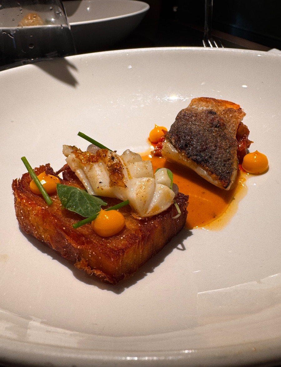 Potato -> sea bass